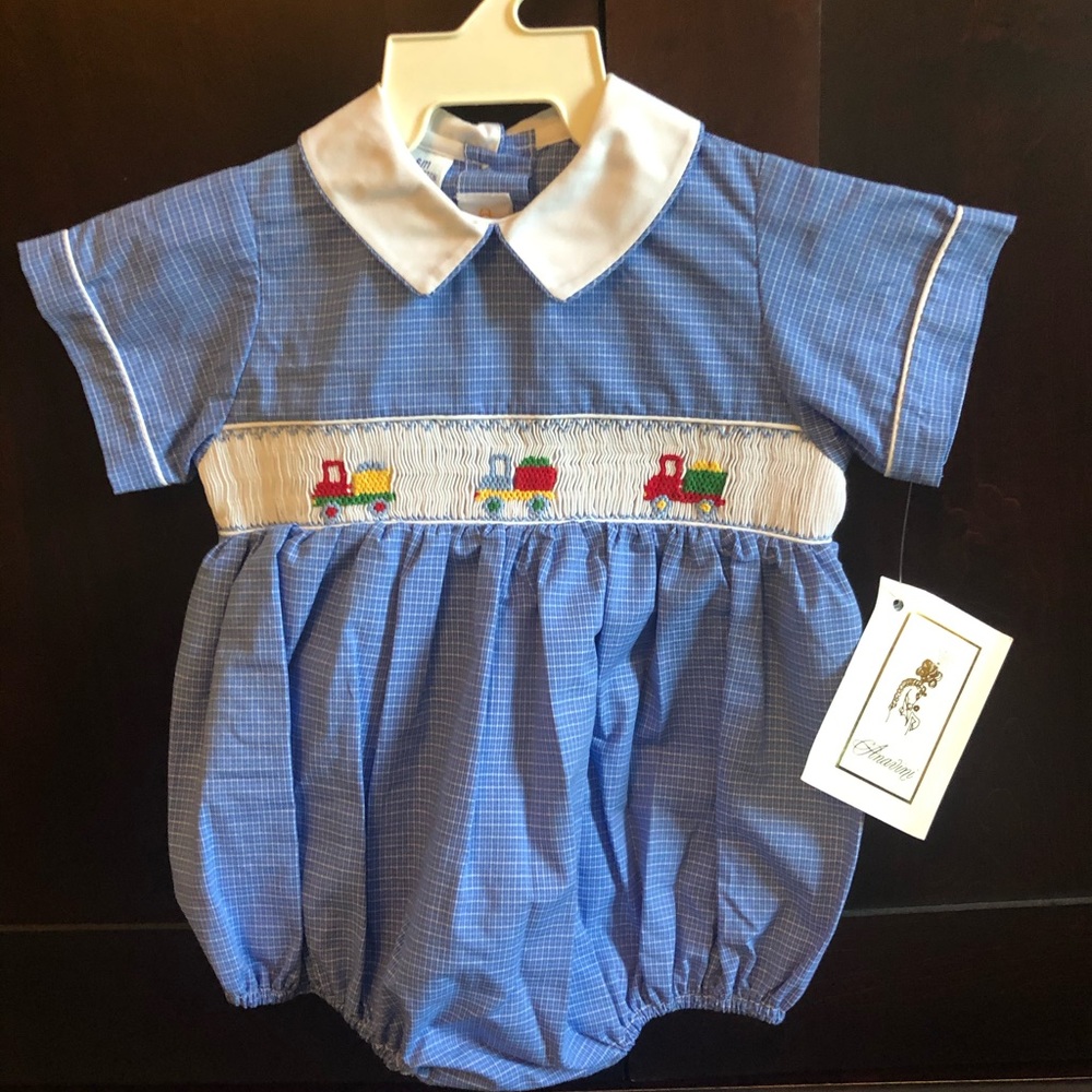 Anavini Truck smocking 6 month